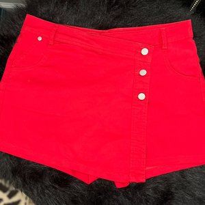 Red Skort